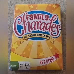 Family Charades With Box And Cards Outset Media Card Game Complete